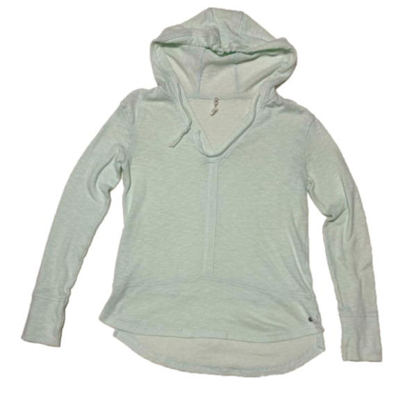 RIPZONE WOMEN'S HAIDA HOODED LONG SLEEVE SOOTHING SEA - Size Small - Picture 4 of 10